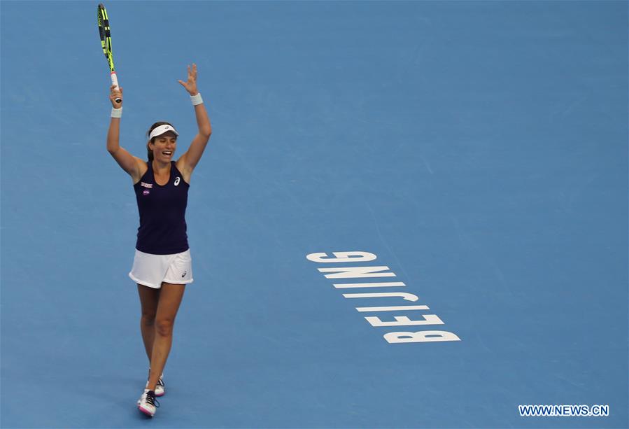 Tennis/Open de Chine : Keys contre Konta