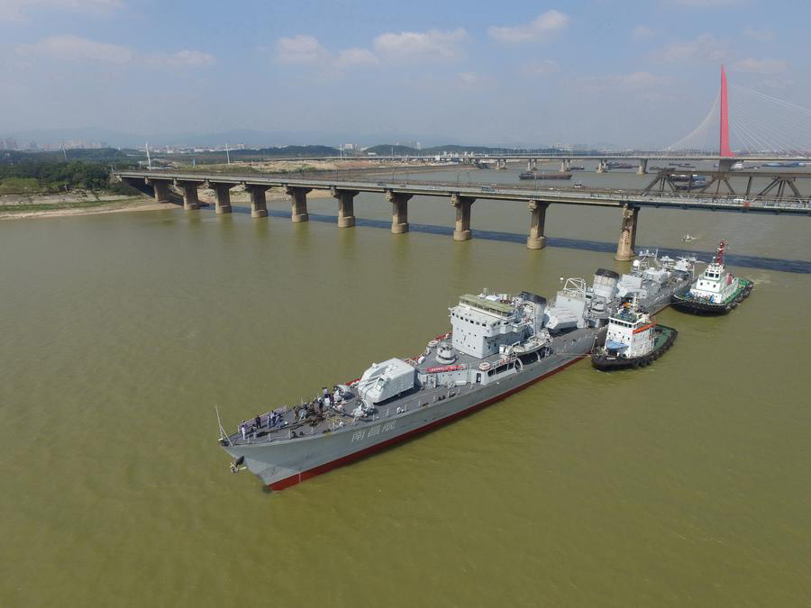 Chine : un ancien destroyer lance-missiles devient un parc à thème 