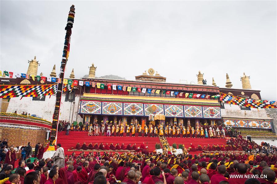 Tibet : le monastère Drepung fête son 600e anniversaire