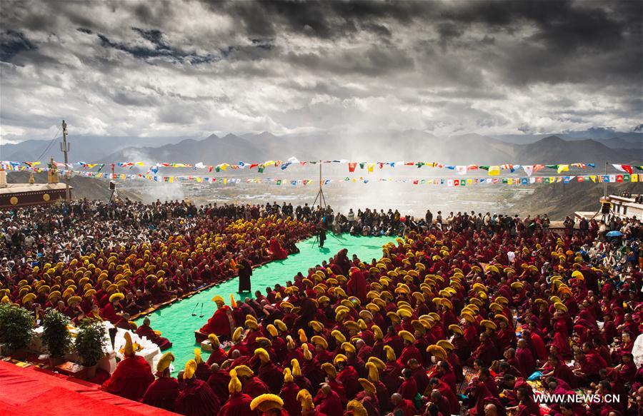 Tibet : le monastère Drepung fête son 600e anniversaire