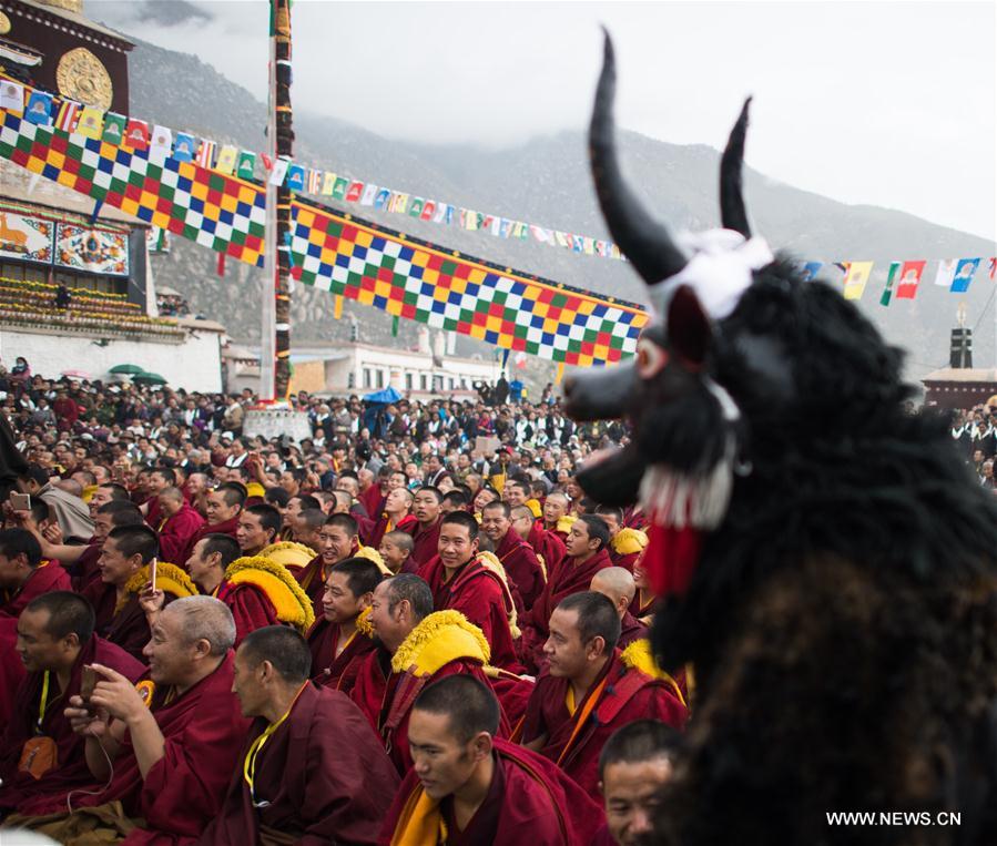 Tibet : le monastère Drepung fête son 600e anniversaire