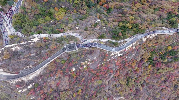 Un automne tout en couleur pour la Grande Muraille 