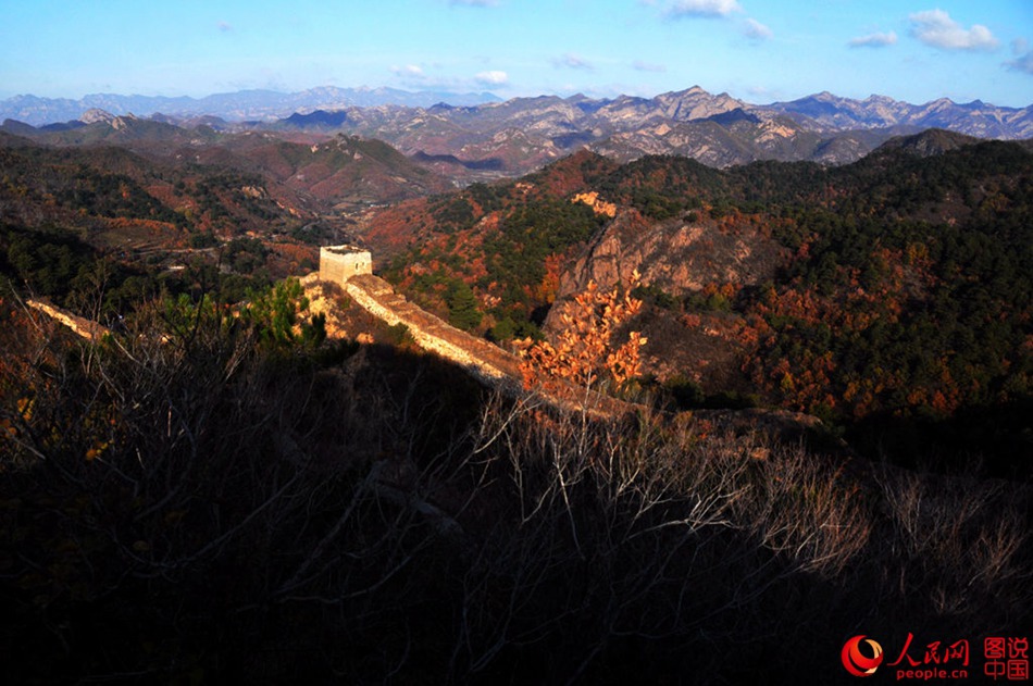 Fin d’automne sur la Grande Muraille 