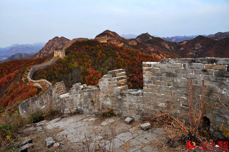 Fin d’automne sur la Grande Muraille 