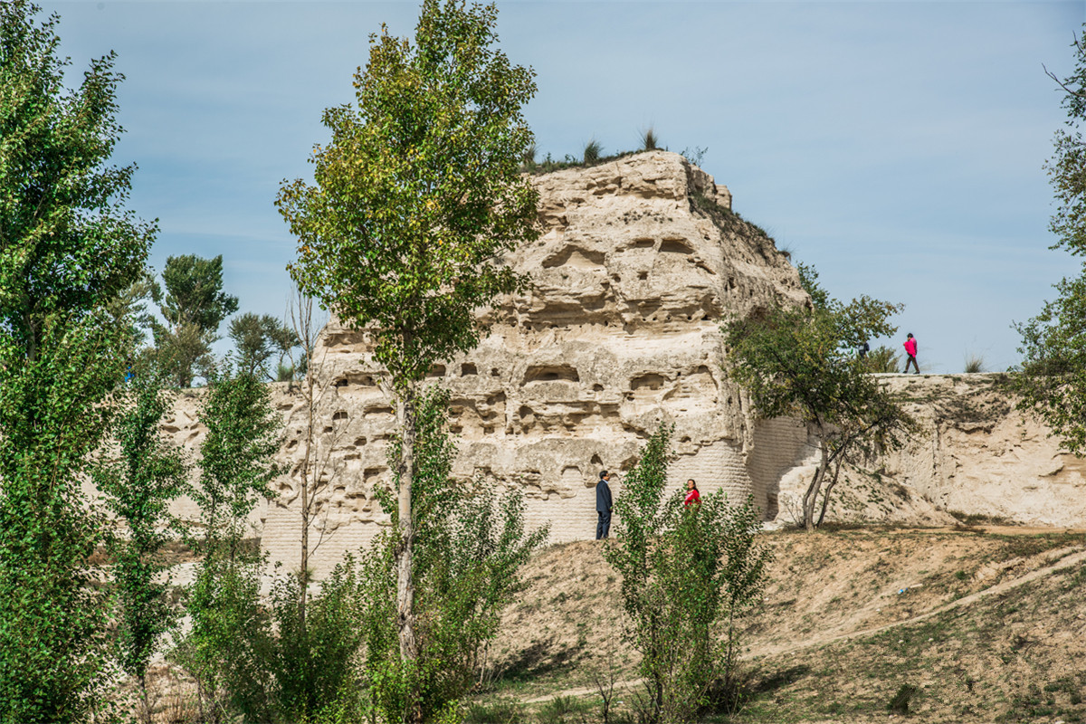 Tongwancheng, ancienne capitale des Xiongnu