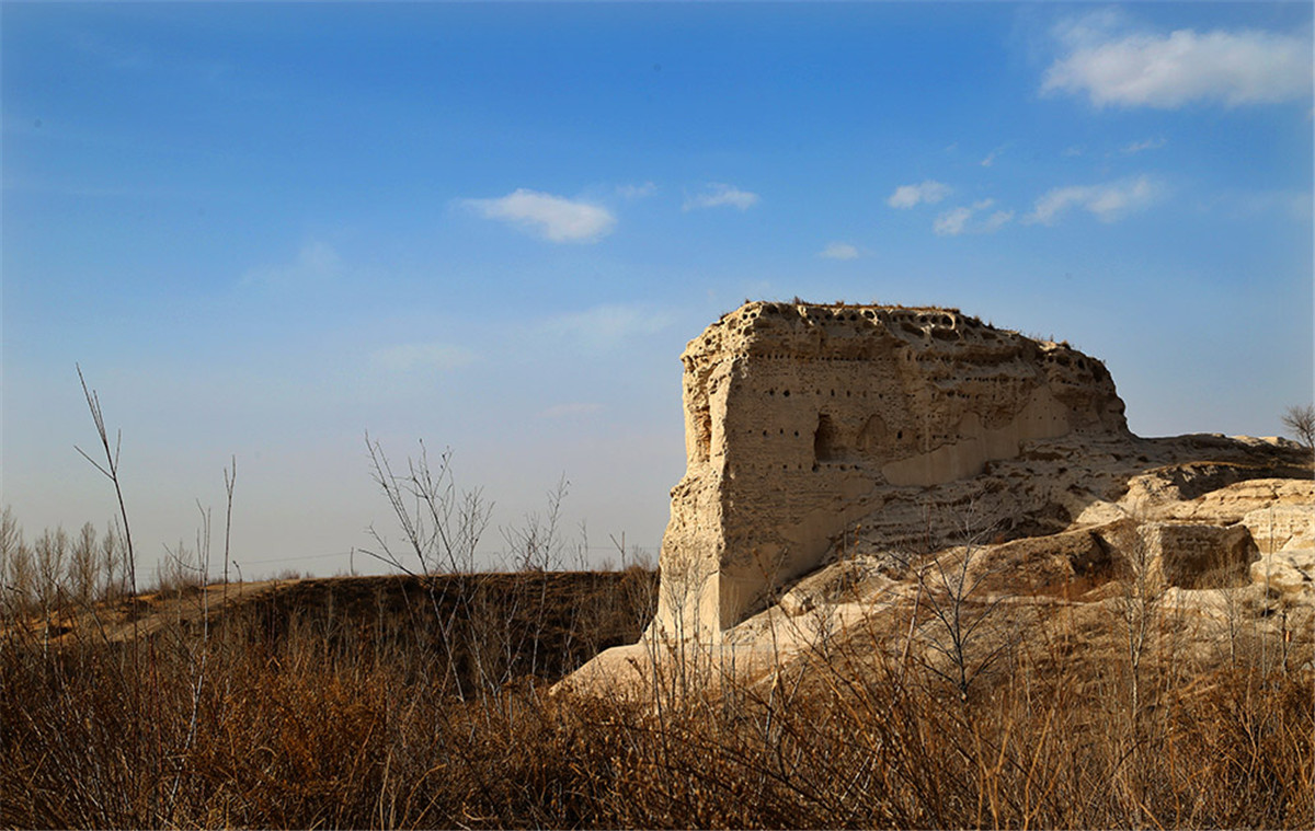 Tongwancheng, ancienne capitale des Xiongnu