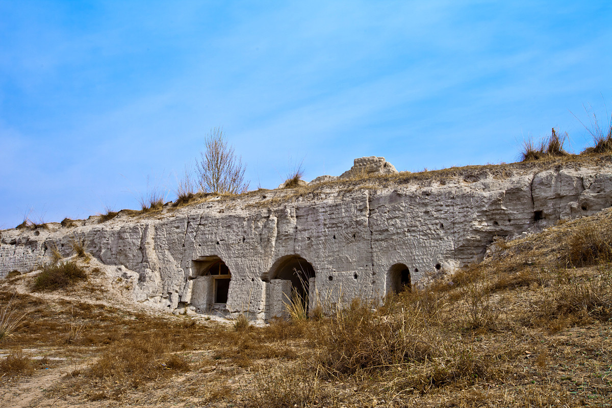 Tongwancheng, ancienne capitale des Xiongnu