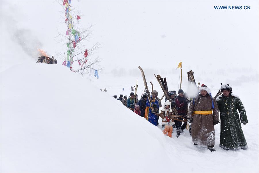 Activités et jeux de neige à Kanas