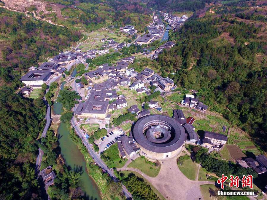 Ces magnifiques Tulou dans le sud-est de la Chine