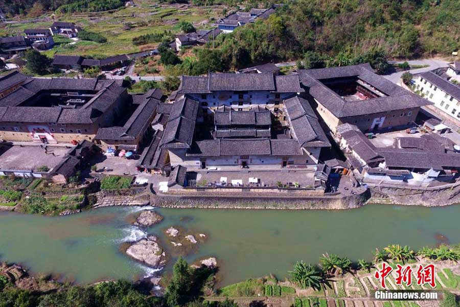 Ces magnifiques Tulou dans le sud-est de la Chine