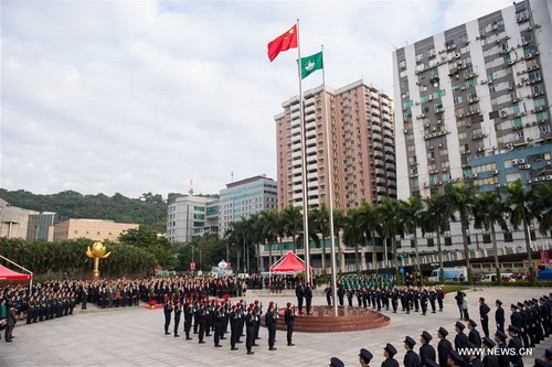 Chine : 17e anniversaire de la rétrocession de Macao à la patrie