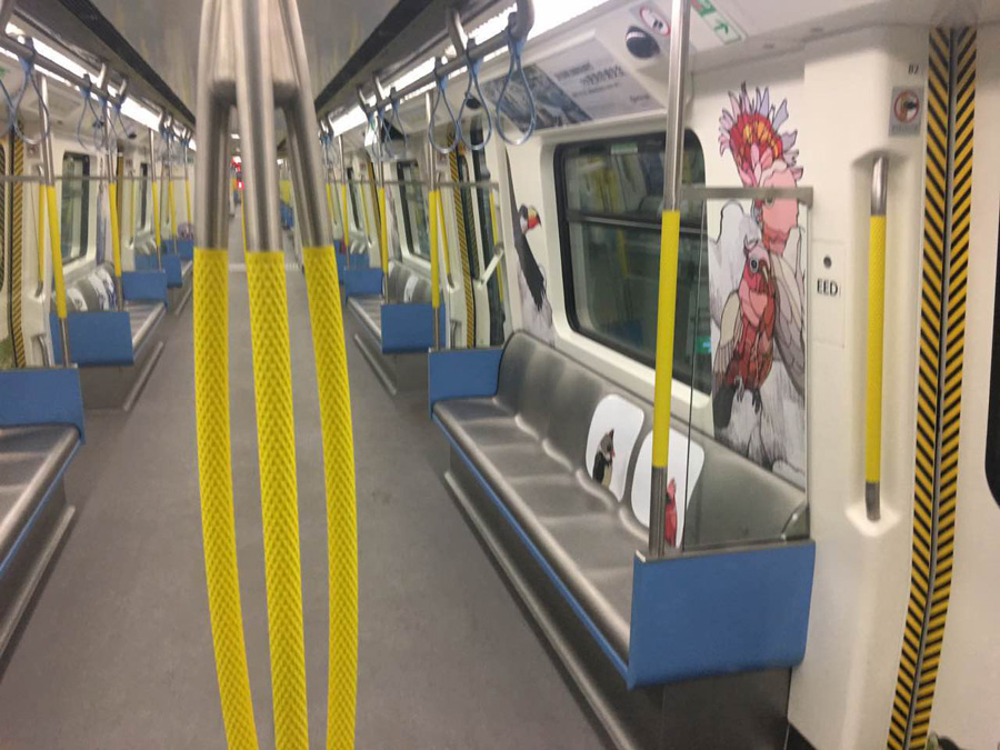 La première ligne de métro sans conducteur développée par la Chine va ouvrir à Hong Kong