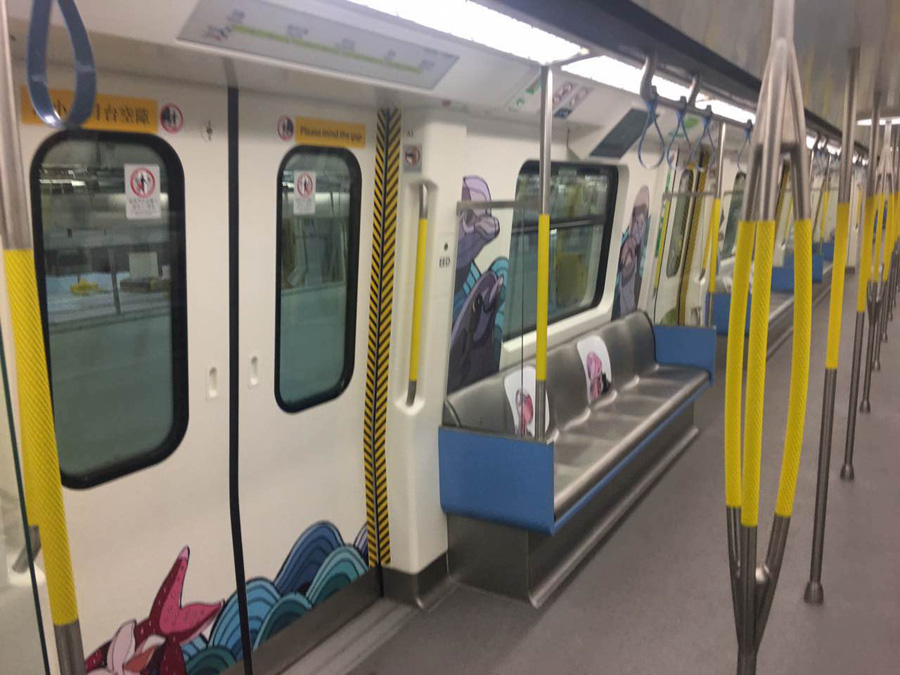 La première ligne de métro sans conducteur développée par la Chine va ouvrir à Hong Kong