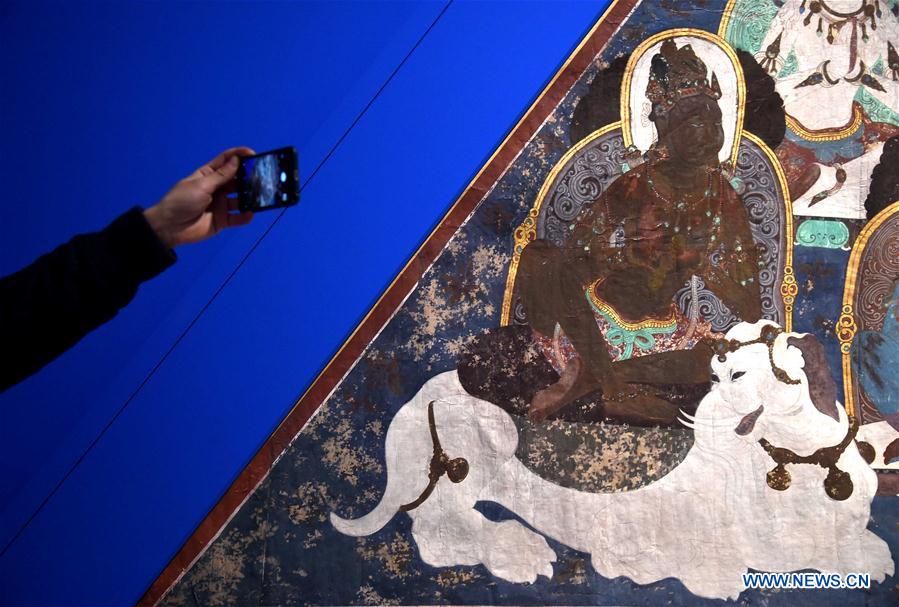 Ouverture d'une exposition sur les grottes de Dunhuang dans le sud-ouest de la Chine