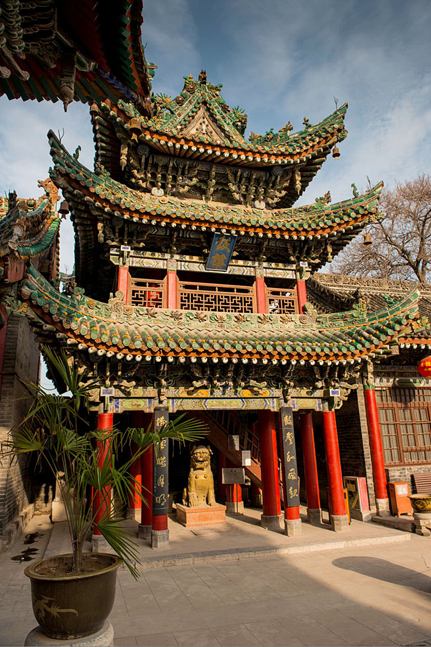 Le Temple du Dieu de la ville de Sanyuan