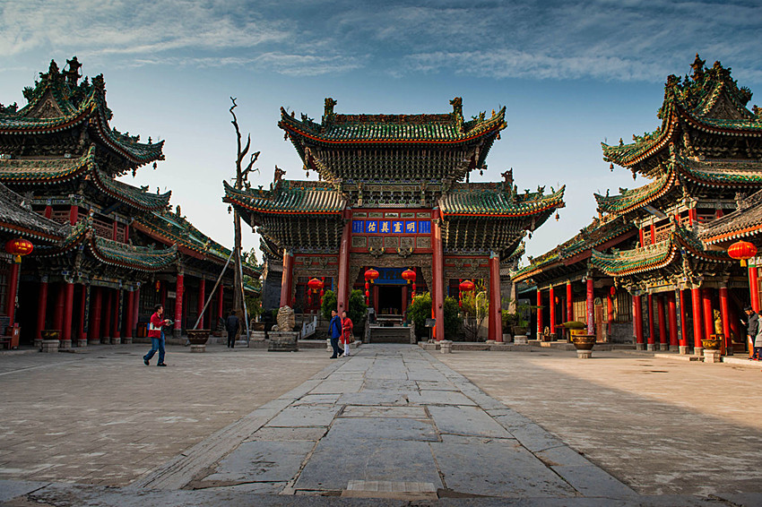 Le Temple du Dieu de la ville de Sanyuan