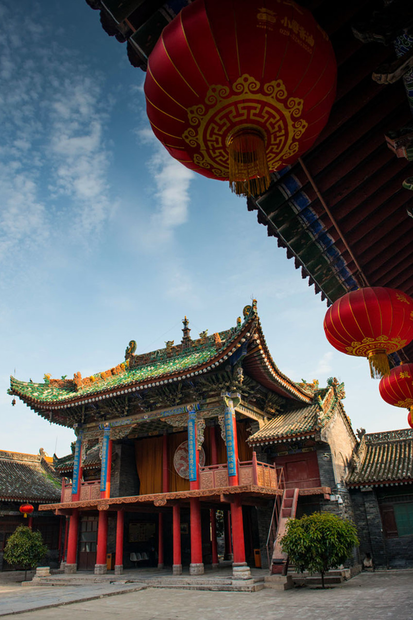 Le Temple du Dieu de la ville de Sanyuan