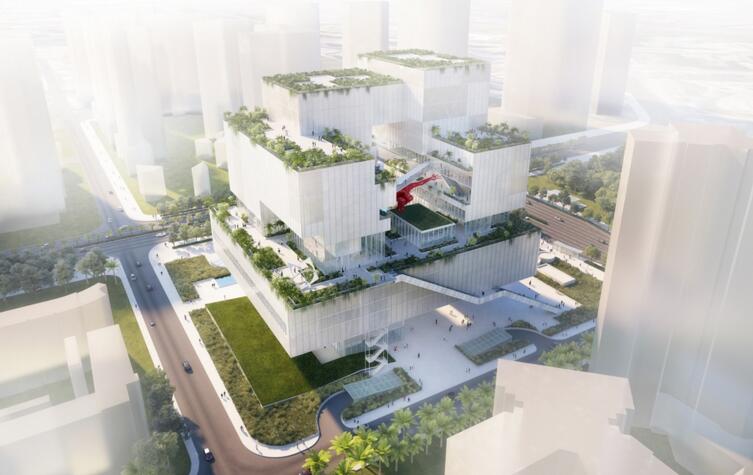 Le centre culturel de Shenzhen con?u par des Fran?ais