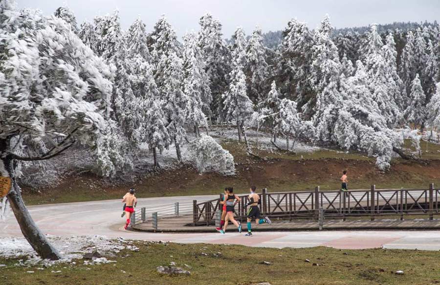 Marathon de Chongqing : une course contre le temps et contre le froid