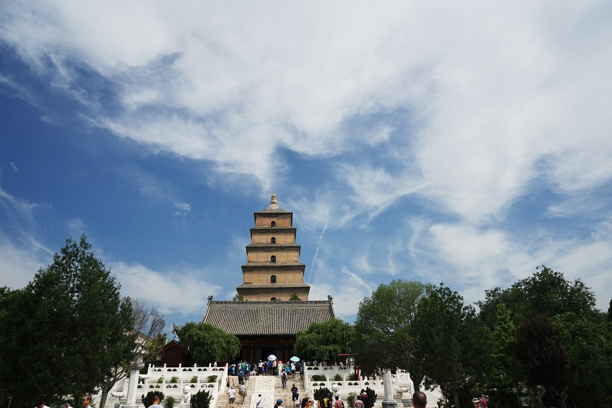 La Grande Pagode de l'Oie Sauvage, monument préféré des voyageurs visitant Xi'an