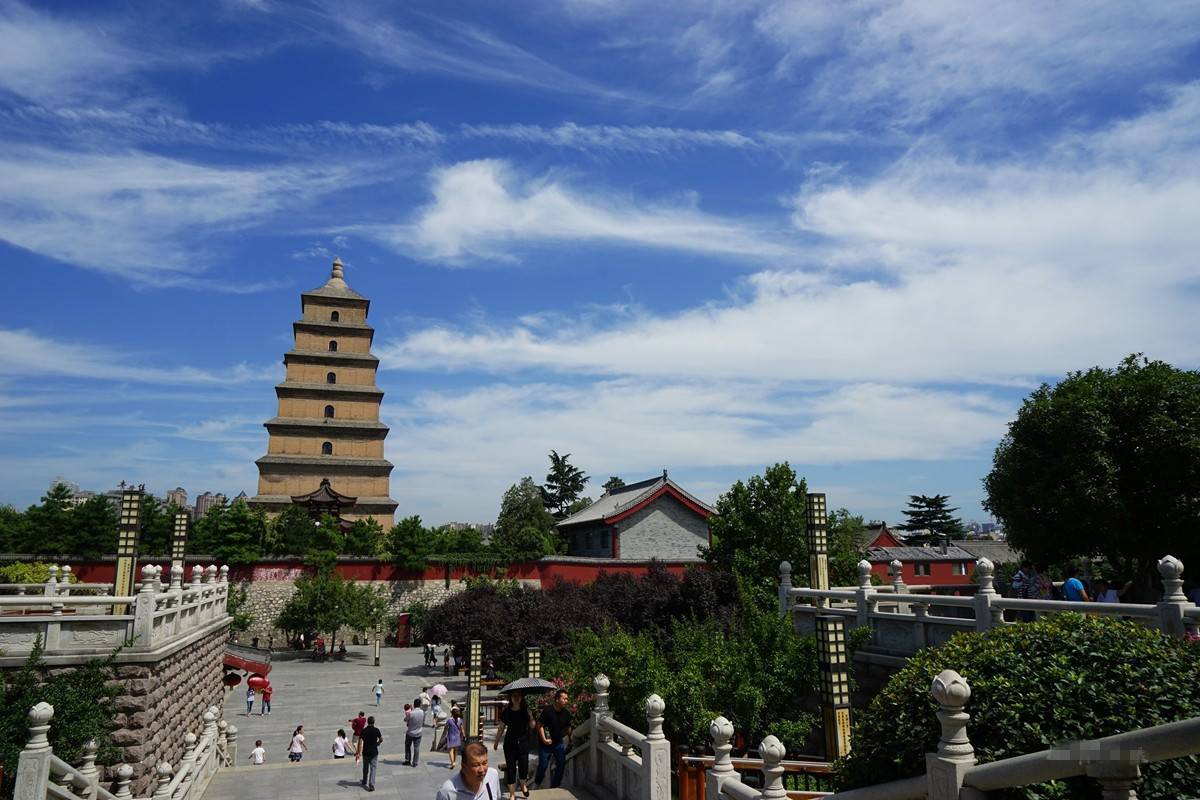 La Grande Pagode de l'Oie Sauvage, monument préféré des voyageurs visitant Xi'an