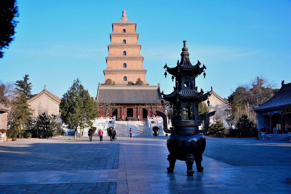 La Grande Pagode de l'Oie Sauvage, monument préféré des voyageurs visitant Xi'an