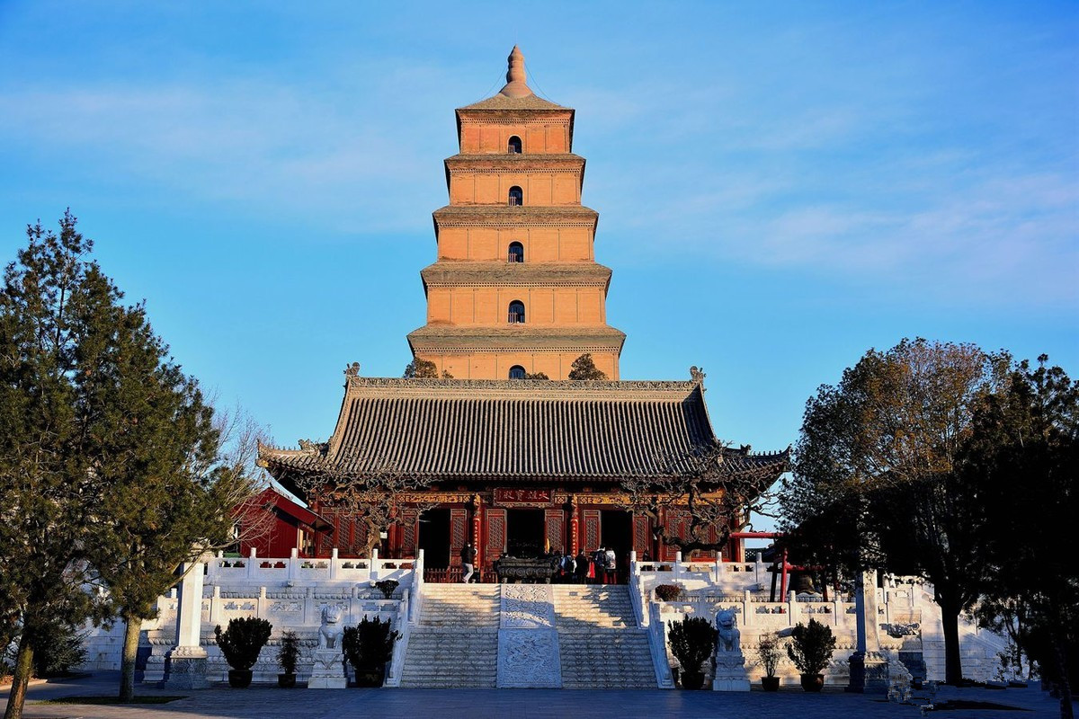 La Grande Pagode de l'Oie Sauvage, monument préféré des voyageurs visitant Xi'an