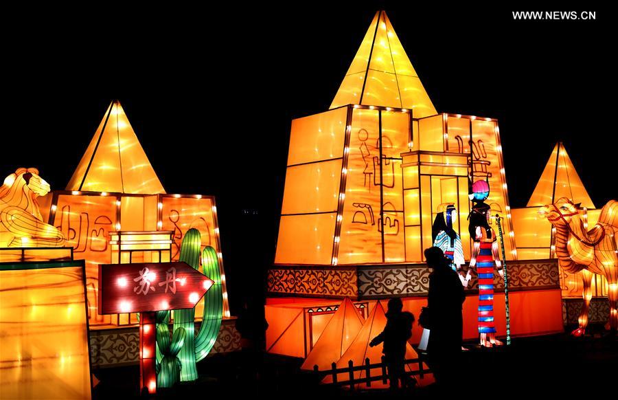 Le festival des lumières ? une Ceinture et une Route ? dans le Shaanxi