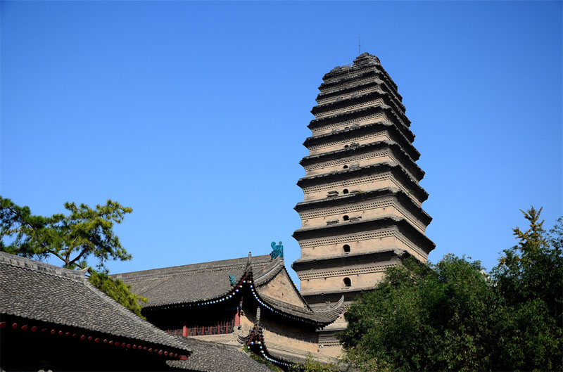 La Petite Pagode de l'Oie Sauvage, patrimoine mondial de l'Unesco