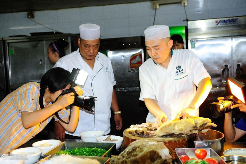 La maison Tongshengxiang, un vieux restaurant de spécialités traditionnelles de Xi'an