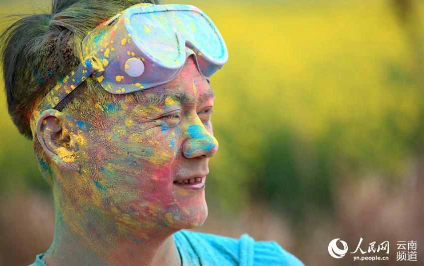 La 'Rainbow Run' dans le Yunnan 