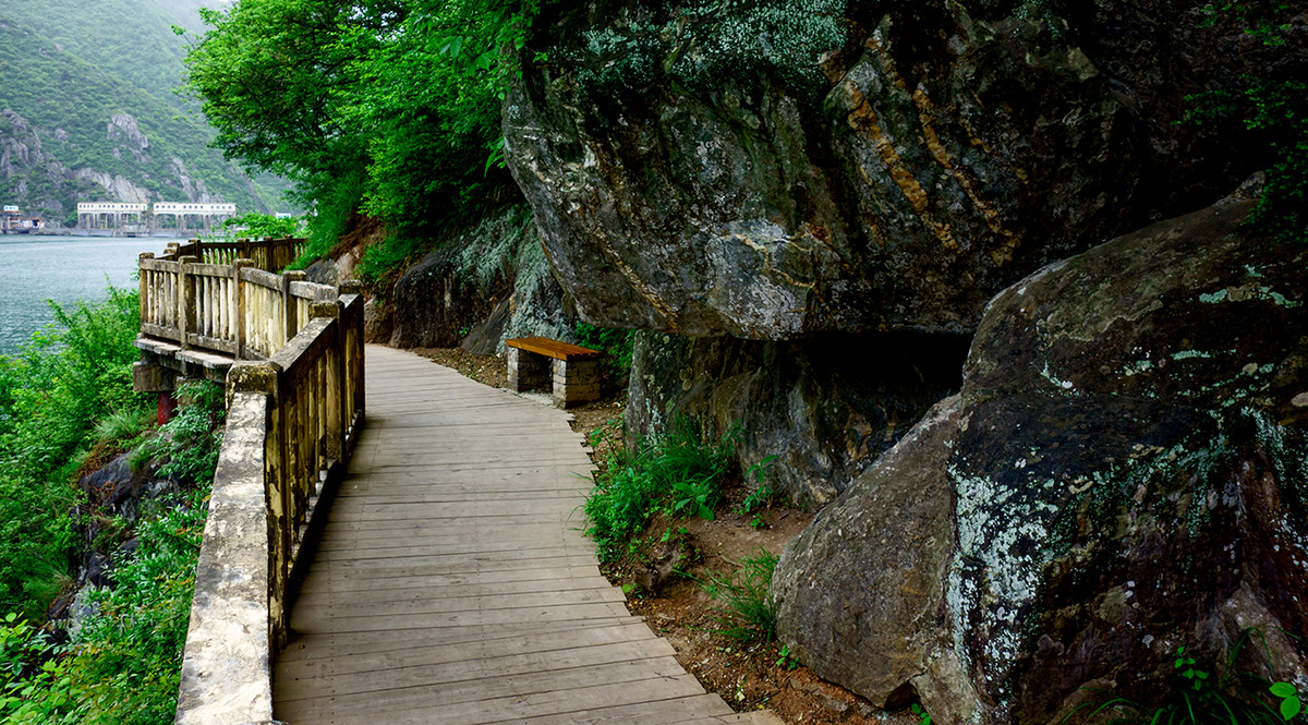 La passerelle de planches de Shimen célébra son mois du tourisme