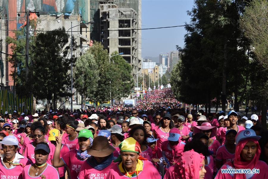 Ethiopie : la Première course de 5 km des femmes de l'ONU