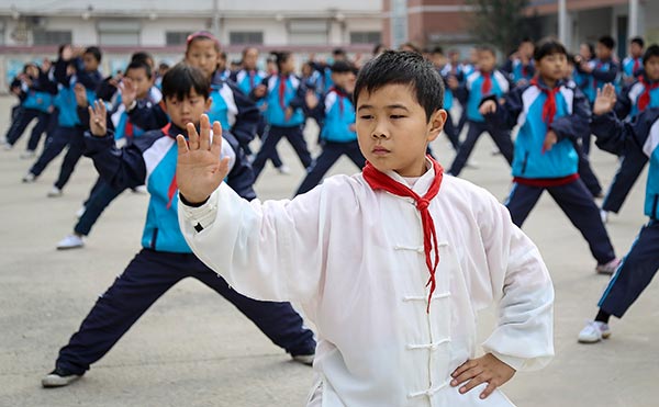 Le tai-chi candidat à l'inscription au patrimoine de l'UNESCO