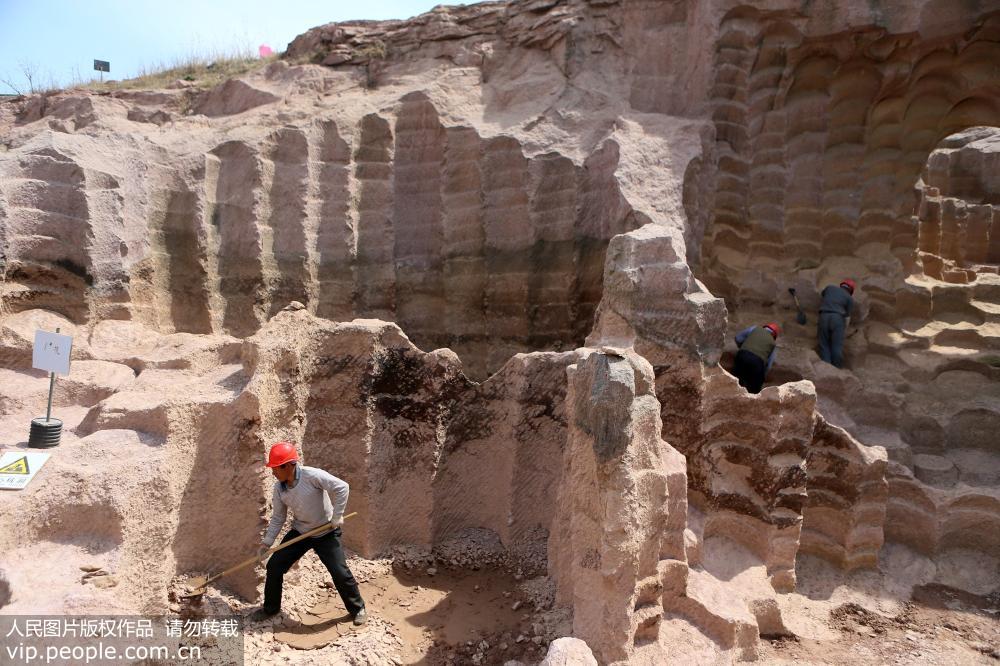 Shandong : découverte d’un ancien puits de moulins en pierre 