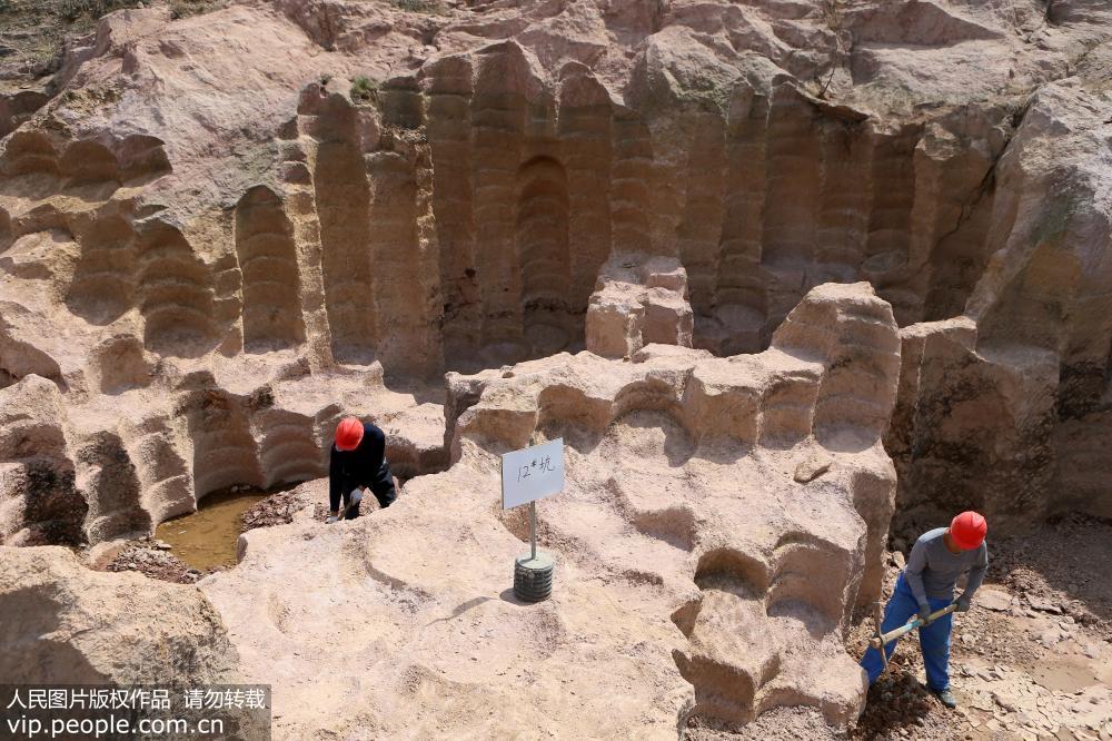 Shandong : découverte d’un ancien puits de moulins en pierre 