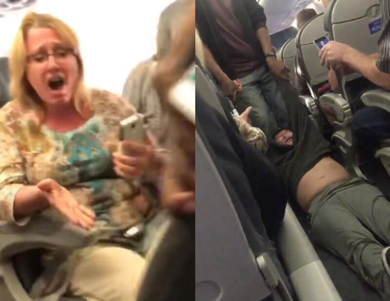 Un passager débarqué par la force d'un avion d'United Airlines surbooké après un tirage au sort