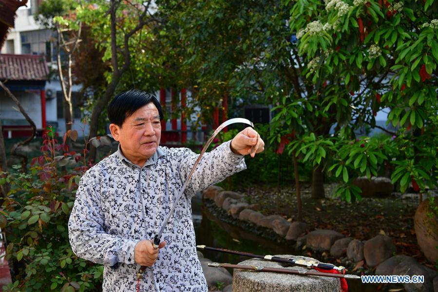 L’épée Tangxi, un patrimoine culturel immatériel chinois 