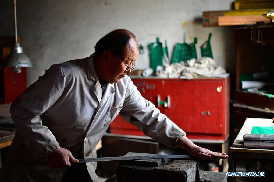 L’épée Tangxi, un patrimoine culturel immatériel chinois 