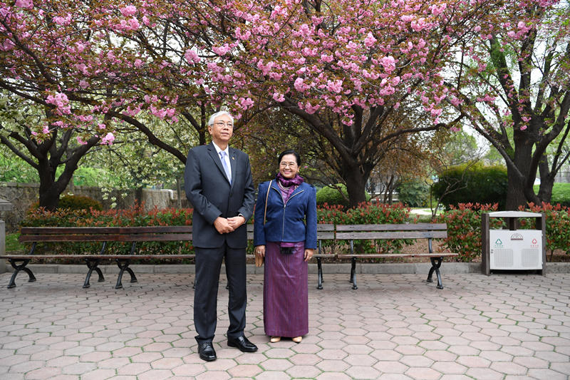 Visite du Président du Myanmar Htin Kyaw au Musée du mausolée de Qin Shihuangdi de Xi'an