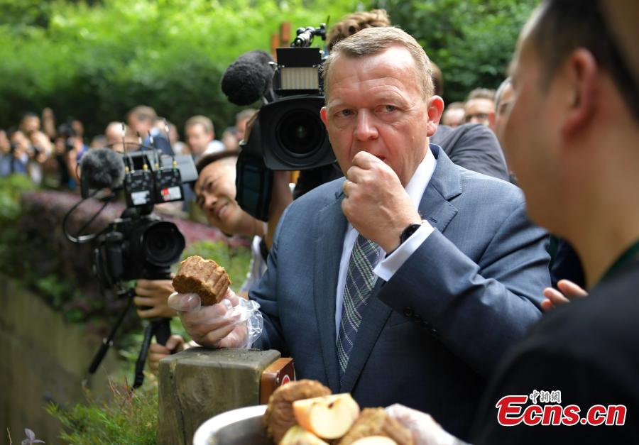 Chengdu : le Premier ministre danois à la rencontre des pandas