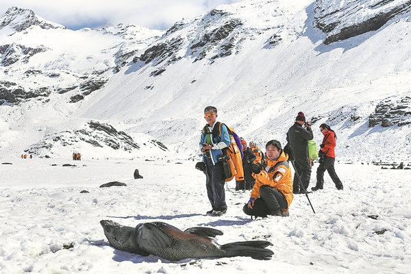 L'Antarctique, très prisée par les touristes chinois