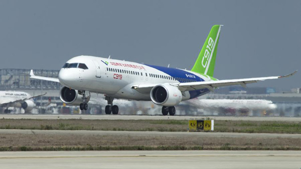 Un deuxième C919 sortira des lignes de montage plus tard cette année