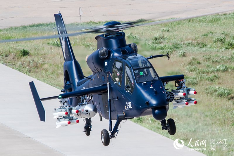 Premier vol réussi à Harbin pour l'hélicoptère de combat de fabrication chinoise Z-19E