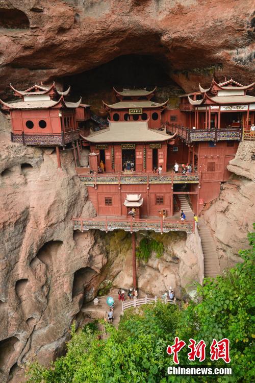 Un temple du Fujian construit sur un seul pilier