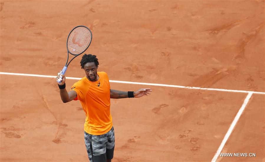 Roland-Garros : Ga?l Monfils domine Thiago Monteiro au 2e tour