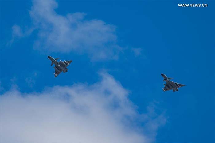 Des chasseurs chinois J-10B aux jeux militaires internationaux