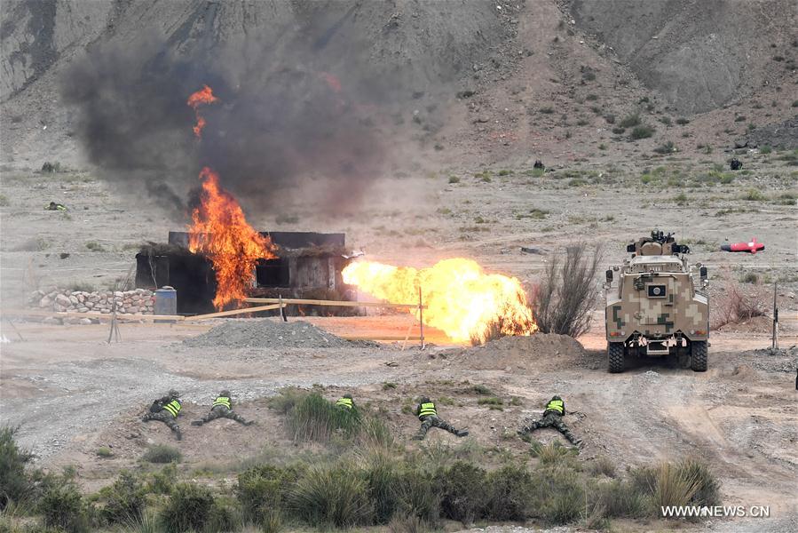 La Chine et le Kirghizistan organisent un exercice anti-terroriste au Xinjiang