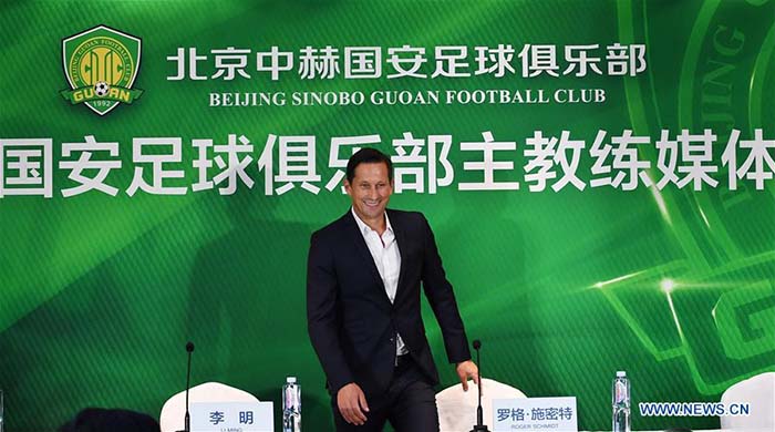 Football?: Roger Schmidt nouvel entra?neur du Beijing Guoan