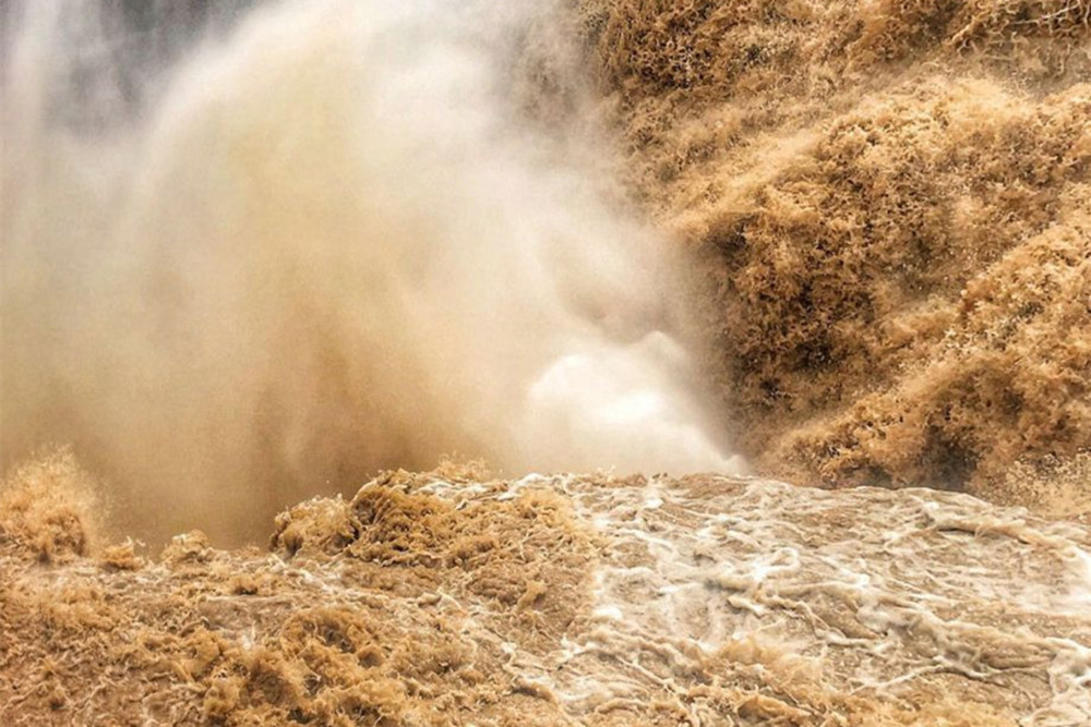 Les chutes d'eau de Hukou offrent à nouveau leur magnifique spectacle